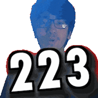 Number Sticker