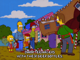 homer simpson aftermath GIF