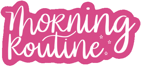 Miracle Morning Calligraphy Sticker