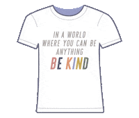 maurices kindness kind tee be kind Sticker