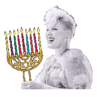 Happy Holidays Candles Sticker by P!NK