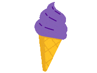 UMHBAlumni ice cream umhb go cru umhbalumni Sticker