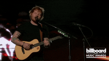 ed sheeran GIF by Billboard Music Awards
