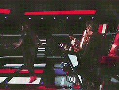 blake shelton shakira GIF by The Voice