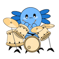 party rage Sticker by Axol and Friends