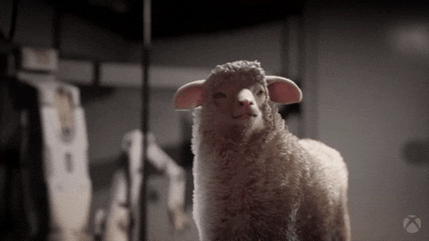 Loop Sheep GIF by Xbox