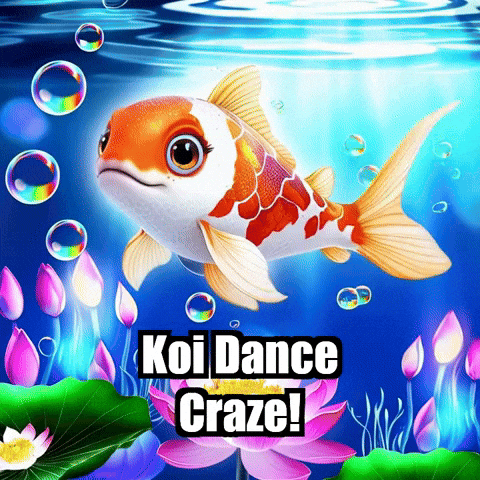 Koi Fish Dance GIF by TheConfishius