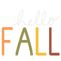 Fall Season Sticker