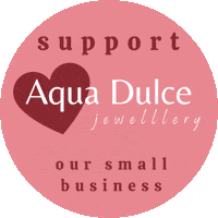 Jewellery Supportsmallbusiness Sticker by aquadulcedk