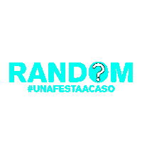 Randomparty Sticker by Random Una Festa A Caso