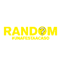 Randomparty Sticker by Random Una Festa A Caso