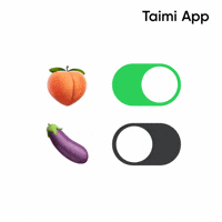 Peach Switch GIF by Taimi