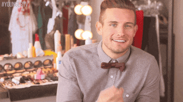 nico tortorella flirt GIF by YoungerTV