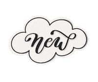 New Post Calligraphy Sticker