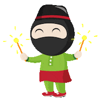 ninjavanmalaysia fireworks raya sparks selamathariraya Sticker