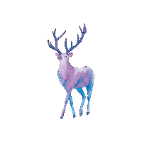 Winter Wonderland Deer Sticker by LOLA + BLAKE