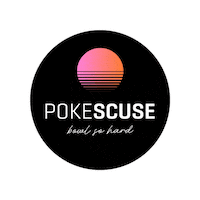 pokescuse poke pokescuse bowlsohard Sticker