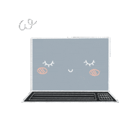 Work Laptop Sticker