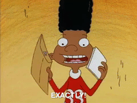 hey arnold nick splat GIF