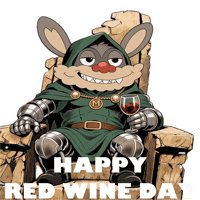 Red Wine Sticker