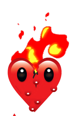 Heart Love Sticker by PEEKASSO