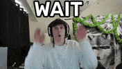 Hands Up Waiting GIF