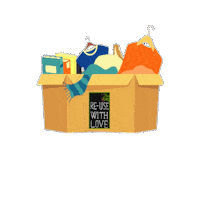 Donate Donation Sticker by Re-Use With Love
