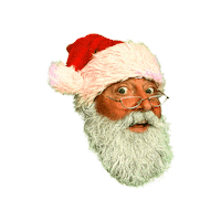 Santa Claus Christmas Sticker