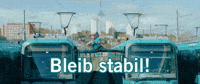 Stay Strong U-Bahn GIF by Verkehrsgesellschaft Frankfurt