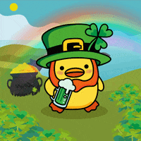 digitalducks stabby quacks cartoon duck digital ducks GIF