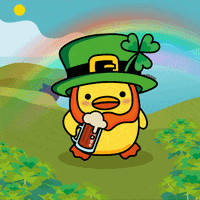 digitalducks stabby quacks cartoon duck digital ducks GIF