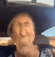 Angry Grandma Mouth Hole GIF