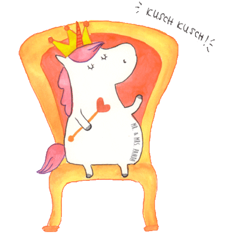 Einhorn Monat Sticker by Mr. & Mrs. Panda