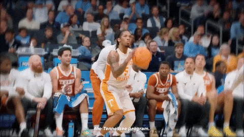 Basketball Orange GIF by Tennessee Athletics