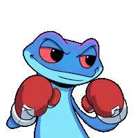 Angry Fight Sticker by Snek