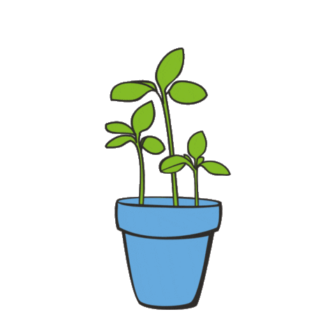 DeWolven giphyupload plant klimaatklaar Sticker