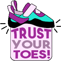 Climbing Bouldering Sticker