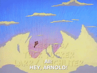 hey arnold nickelodeon GIF