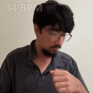 34 bpm