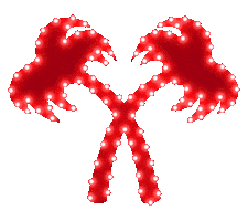 Palm Trees Christmas Sticker by In-N-Out Burger
