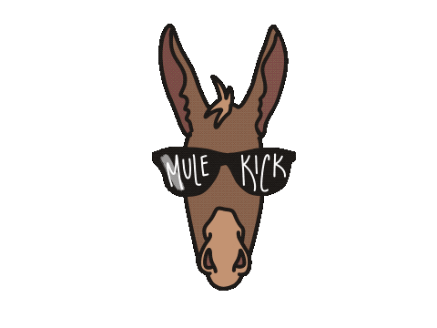 mulekickmag giphyupload mule kick mulekick mulekickmag Sticker