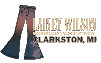 Wild Horses Michigan Sticker by Lainey Wilson