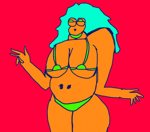 Modern Art Reaction GIF by Dax Norman