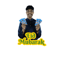 Hari Raya Eid Mubarak Sticker by Fly FM