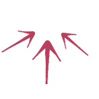Arrow Sticker by James Cooke