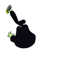 Paint Escribir Sticker