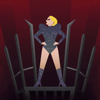Lady Gaga Football GIF by Dominic Grijalva