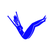 Illustration Falling Sticker by Thought Over Design