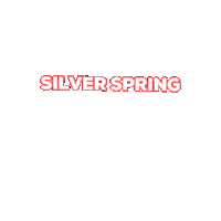 Silver Spring Sticker by F45 U Street