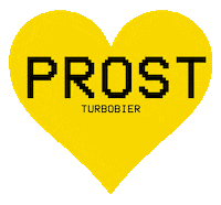 marcopogo love heart beer cheers Sticker